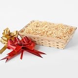 Wickerfield 10 Pcs Natural Bamboo Basket Hampers XXL Display Organizer view 2