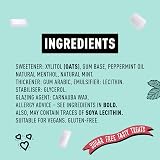 Peppersmith British Peppermint Chewing Gum 100% Xylitol Vegan 12x15g view 2