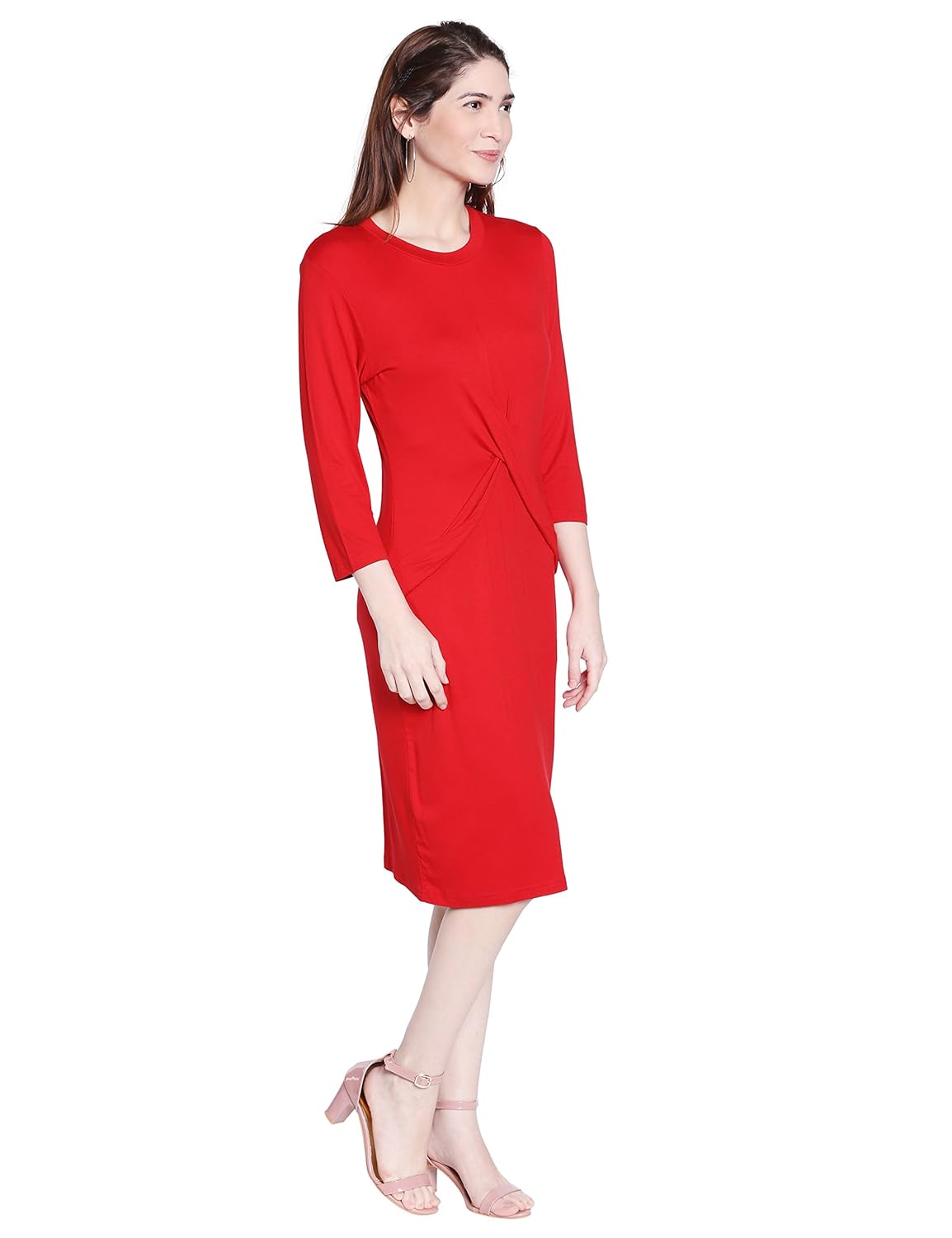 red bodycon dress amazon