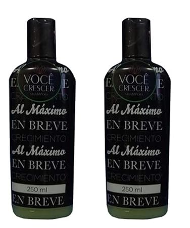 Amazon Com Voce Crescer Shampoo 8 Fl Oz Pack Of 2 Beauty