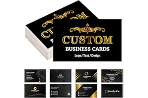 Custom Business Cards Customizable Personalized Business Cards Personalizadas Customized Logo Print Your Own Customize Person