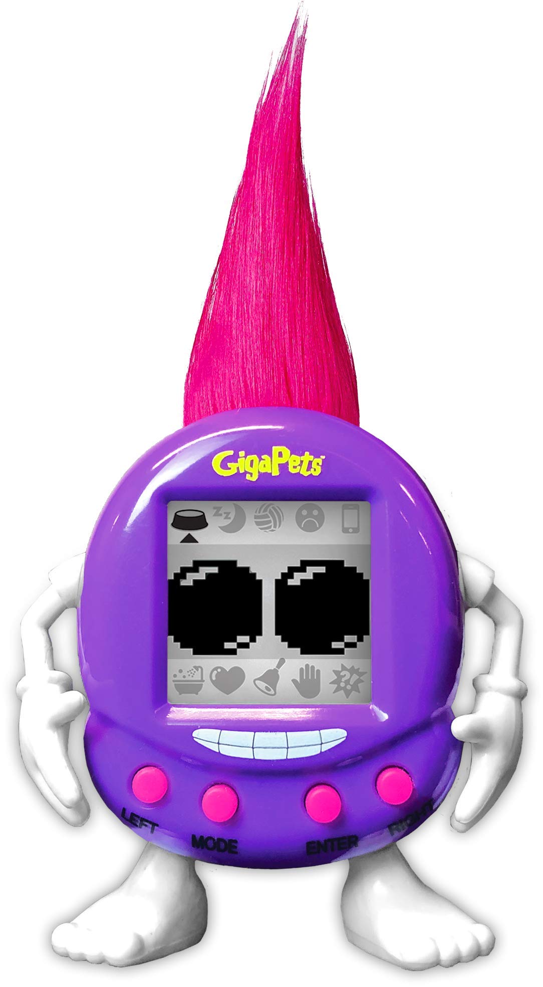 Giga Pets Trolls Virtual Pet Electronic Toy (Purple) Keep Your Troll