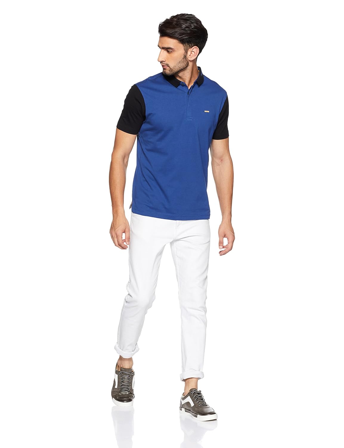 wrangler men's solid regular fit polo