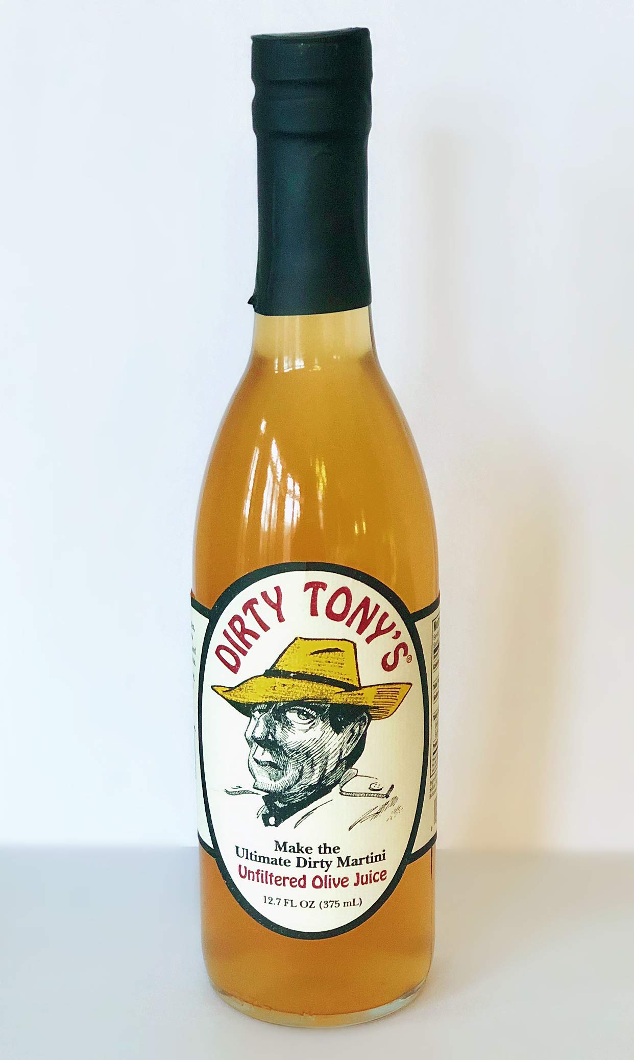 Dirty Tony's Unfiltered Olive Brine with Hot Pepper