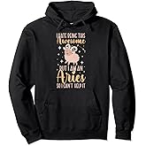 I'm An Aries Zodiac Sign Aries Horoscope Aries Birthday Pullover Hoodie
