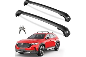KINGGERI Roof Rack Cross Bars Compatible with Mazda CX50 CX-50 2023 2024 2025 2026, Lockable 220LBS Aluminum Roof Rails Crossbars Rooftop Cargo Basket Carrier Bag Luggage Rails