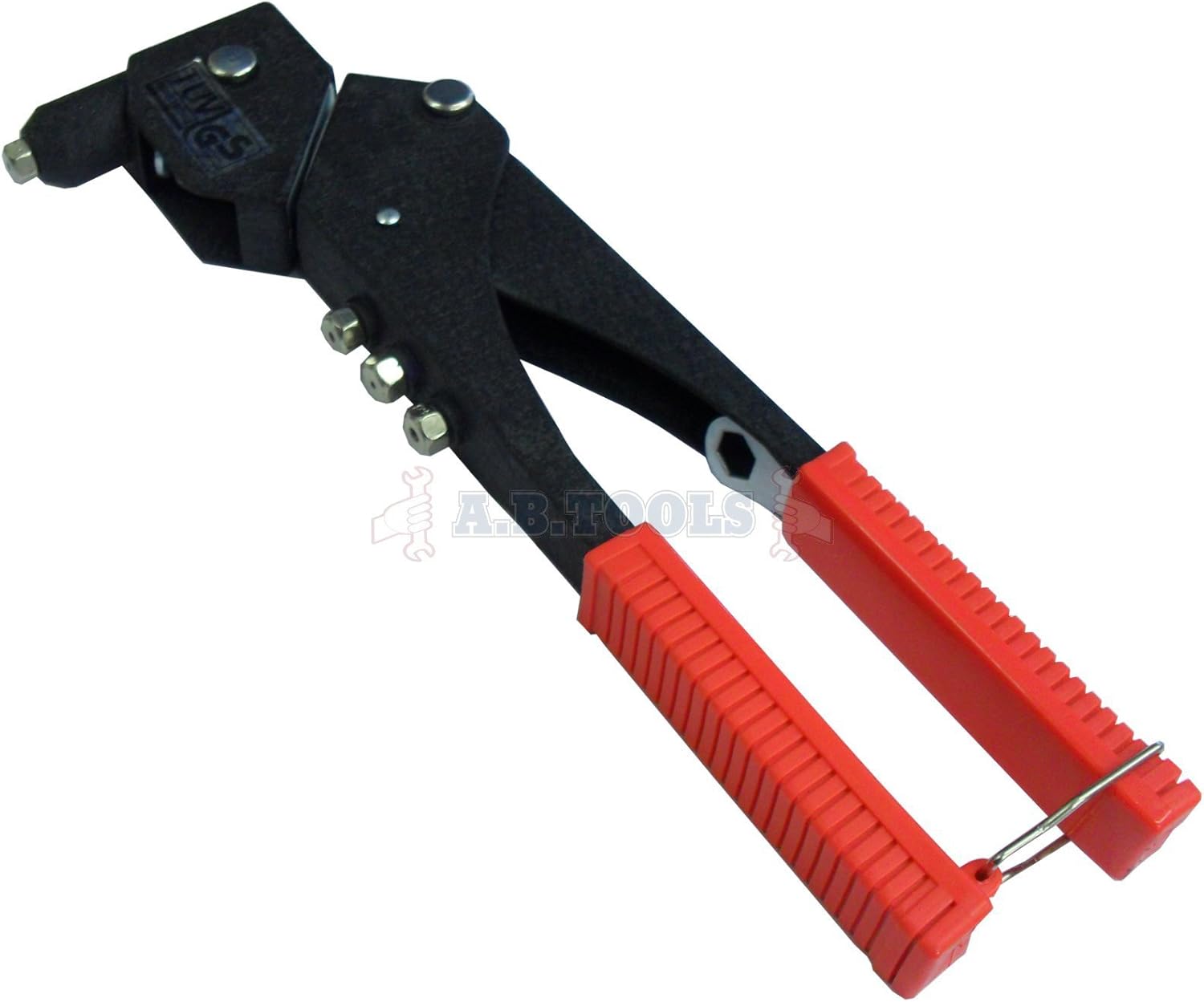 Swivel Head Hand Riveter 4 Nozzles Pop Rivet Gun Heavy Duty Amazon.co