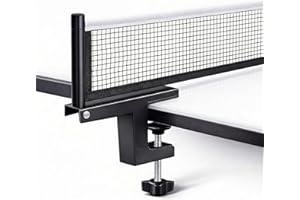 Ping Pong Post Set Table Tennis Net Ping Pong Net with Clamp Professional Training Practice Portable Grip Holder Clip Accesso