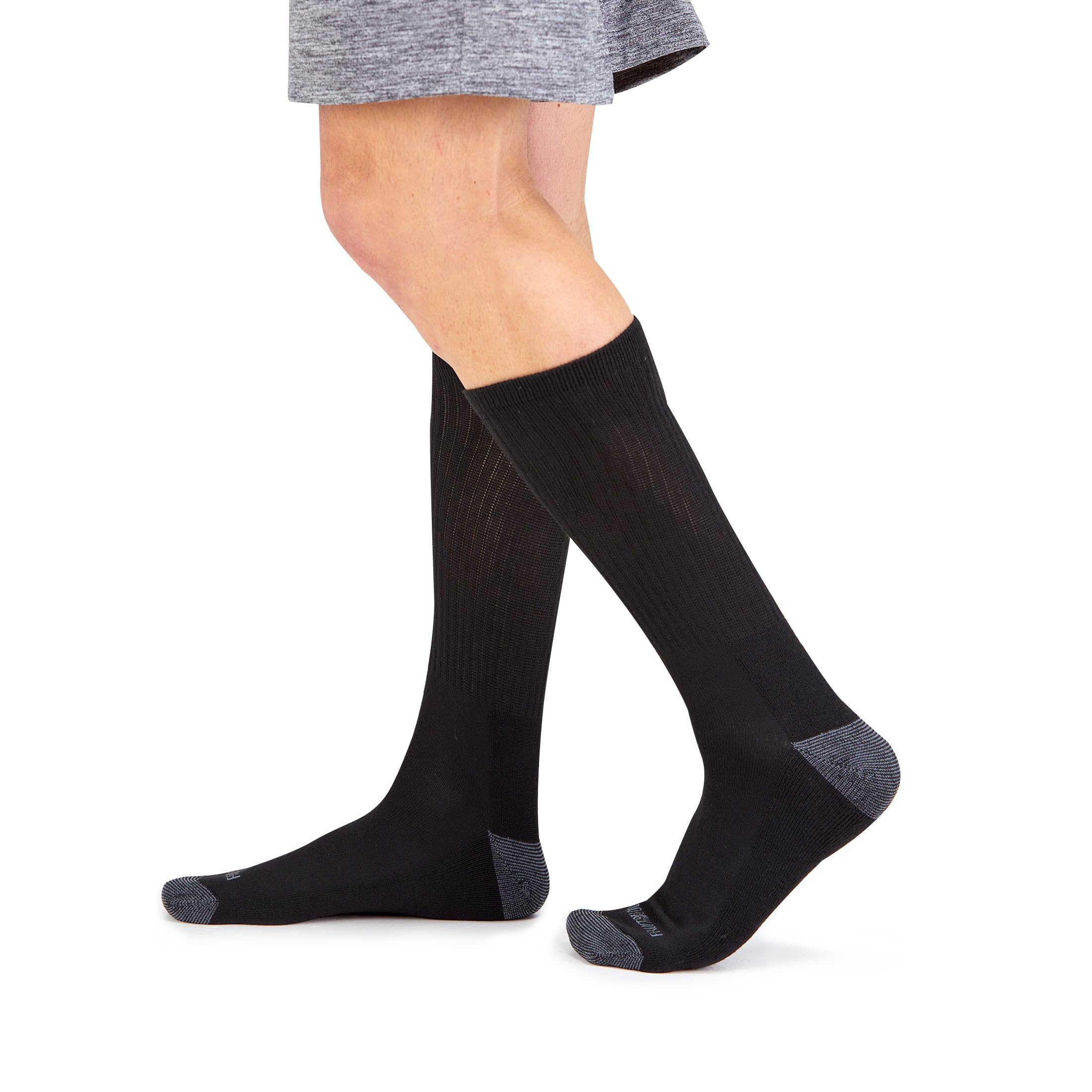 Fruit of the Loom Men's Workgear Durable Crew Socks with Arch Support