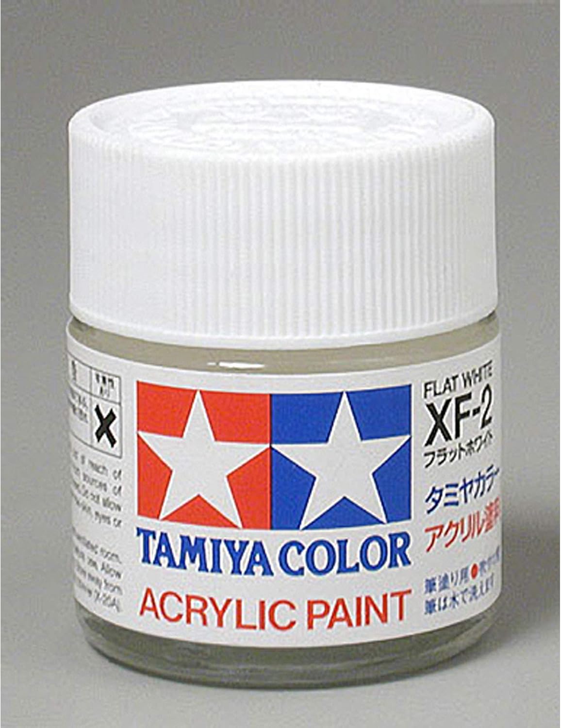 Tamiya TAM81302 Acrylic XF2 Flat, White 