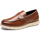 Bruno Marc Men's Casual Dress Shoes Slip-on Lightweight Penny Loafers EZFlex GlideBreeze