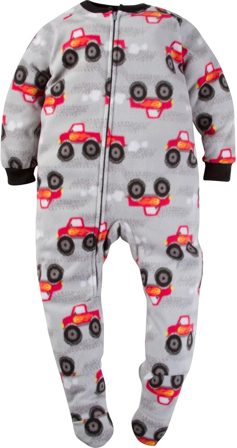 gerber fleece footed pajamas