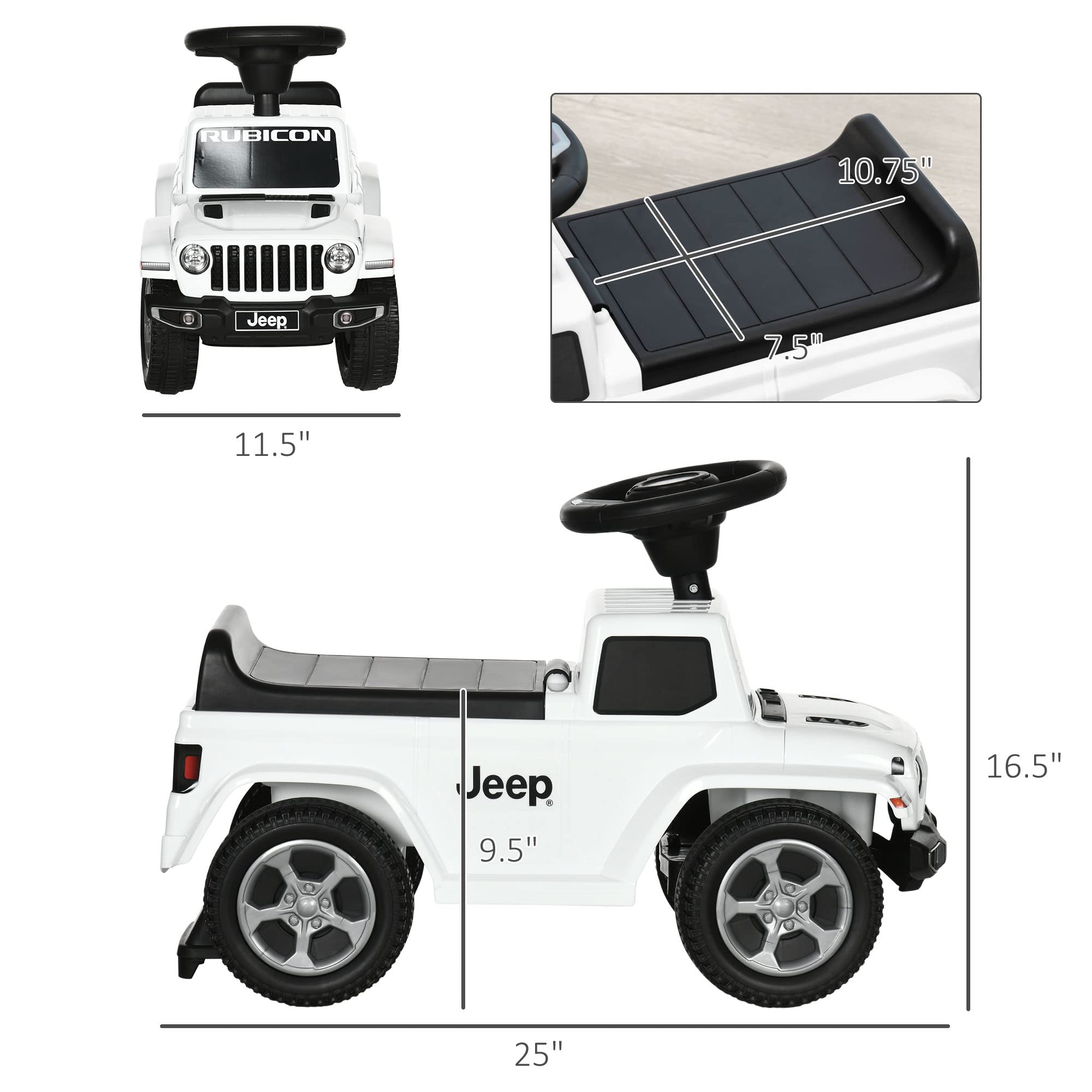 Aosom Kids Ride On Push Car