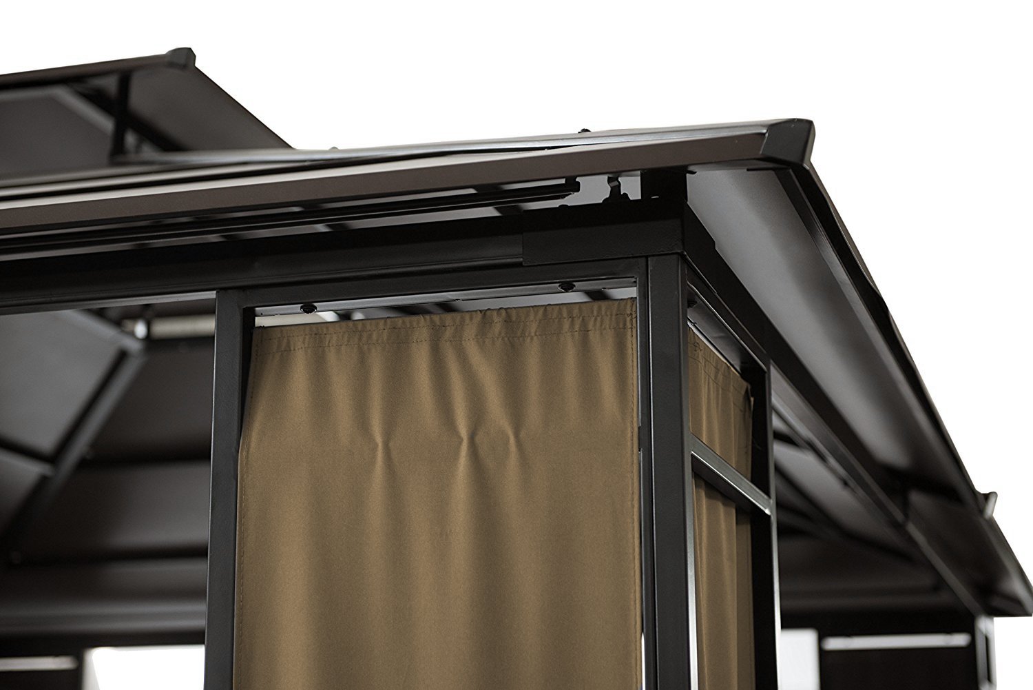 Sunjoy 10 X 12 Heavy Duty Galvanized Steel Hardtop Wyndham Patio