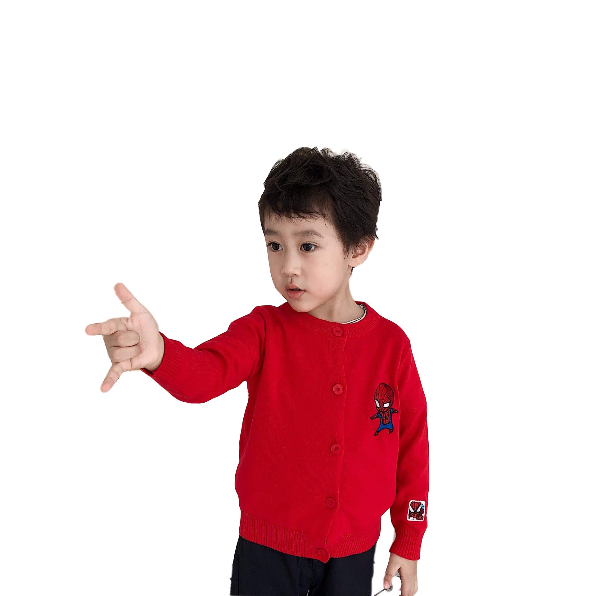 Mua ニット カーディガン キッズ 女の子 男の子 子供服 トップス 長袖 セーター Vネーク 幼児 コート おしゃれ ギフト ベビー服 保育園 発表会 通園 小学生 秋 冬 日差し 日射 Uv対策 アウター 90 100 110 1 130 140