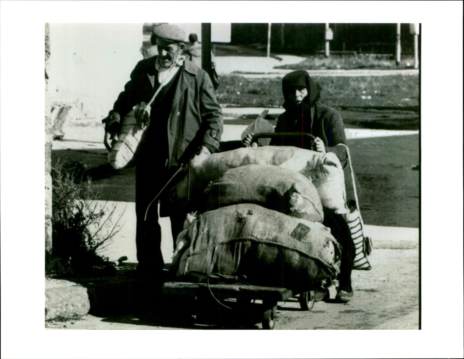 Vintage photo of Bosnia War Herzegovina. Entertainment