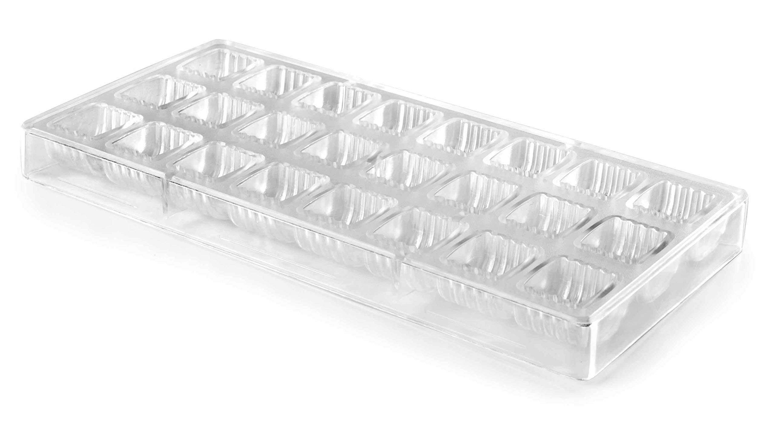 Lacor 66872 Chocolate Linear Mould, 28 x 28 x 3 cm, White