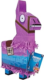 Jazwares-Fortnite La piñata de la Llama, Color Rosa/Azul/Negro, Talla única (FNT0009) 