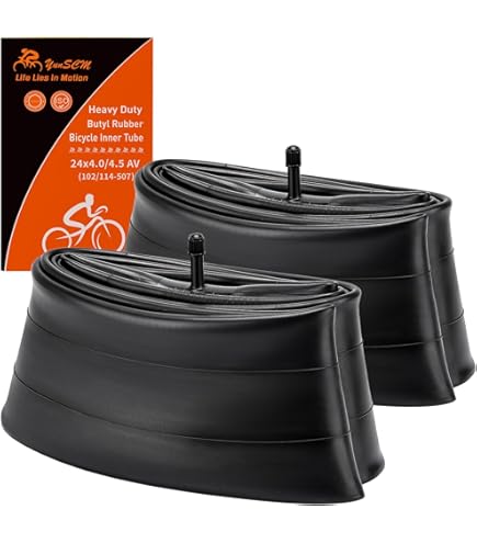 26x4 Electric Bike 26 Bicycle Inner Tube 2) CHAOYANG 20”x Fat Tire
