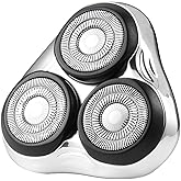 Rotary Replacement Shaver Head,Compatible with Remington Shaver Series,forR3,R4,R5,R6,R7,R8,SP-3141 and SP-5161 Foils ((White-1 PC)