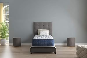 Ashley Mt Dana 15 Inch Plush Hybrid Mattress - CertiPUR-US Certified Foam, Twin
