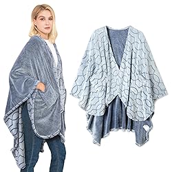 Bcareself Double-Sided Wearable Flannel