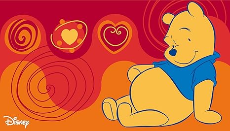Kinder Teppich Kinderteppich mit Winnie the Pooh / Teppich / Kinder Teppich / Kinderspielteppich / Kinderteppich / Wandteppich / Modell Kinderteppich Disney Winnie the Puuh Bär / Dieser wunderschöne und Kinderteppich mit Winnie ist in der Größe 50 x 80 cm