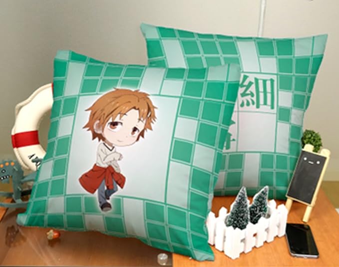 Amazon 文豪ストレイドッグス 抱き枕 クッション かわいい キュート 太宰治 芥川龍之介 国木田独歩 江戸川乱歩 中島敦 谷崎潤一郎 中原中也 洗濯可 50cm 50cm ユベスト 谷崎潤一郎 アニメ 萌えグッズ 通販