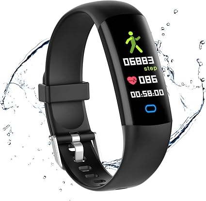 waterproof fitness tracker with blood pressure monitor