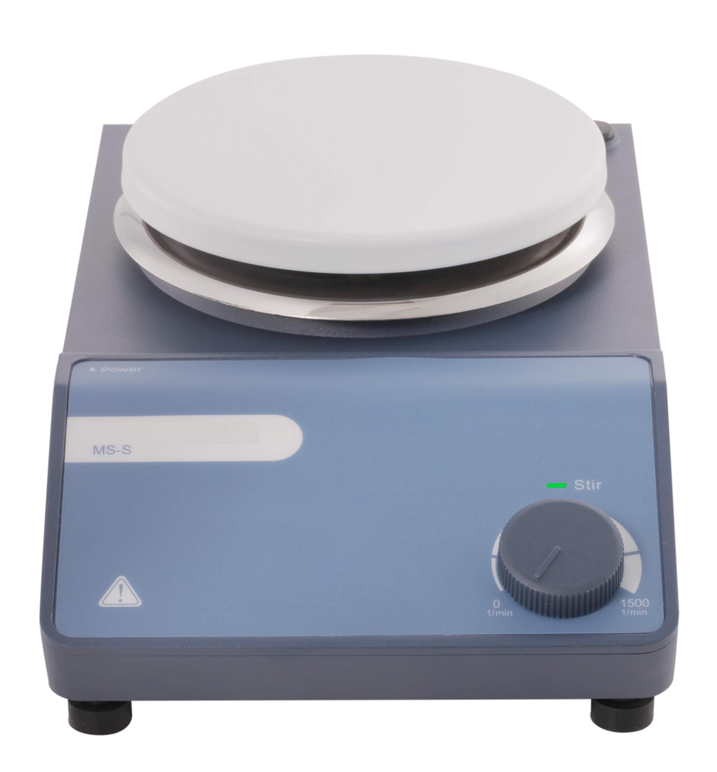 Camlab MS-S Classic Magnetic Stirrer with Round Ceramic Coated Stainless Steel Plate