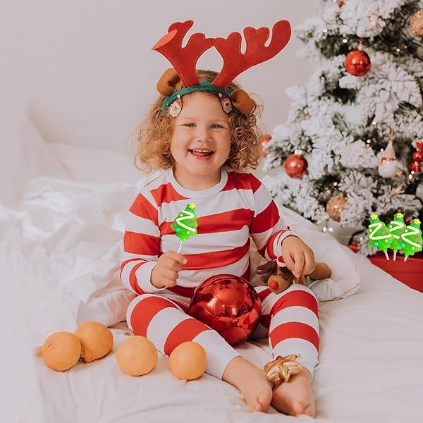 FRUIDLES CHRISTMAS TREE LOLLIPOP, CANDY CANES SUCKERS, MIXED FRUIT FLAVOR, INDIVIDUALLY WRAPPED LOLLIPOPS (24-PACK)