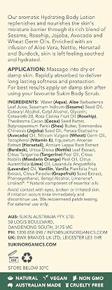 Sukin Signature Hydrating Body Lotion 500ml Rosehip Jojoba Shea Butter Vegan view 5