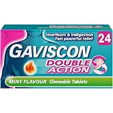 Gaviscon Double Action Tablets 24 Mint