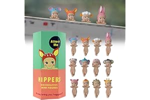 FASHERGEN Cute Angel Box Back to Angel Car Fashion Play Doll Decor, Mini Figure Series- Sleep&Fruit, First Generation to Fourth Generation Animal Series