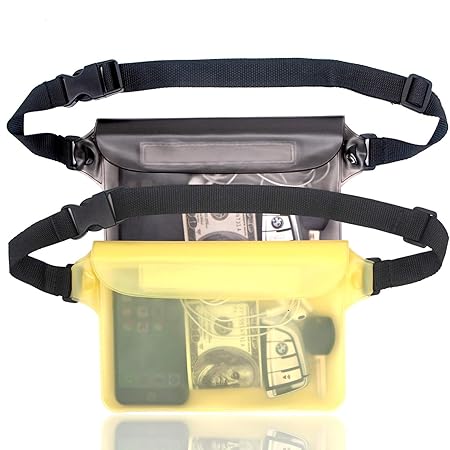 arteesol Wasserdichte Tasche Gürteltasche mit verstellbarem Hüftgurt Wasserdichte Beutel Bauchtasche Handyhülle Schutzhülle S