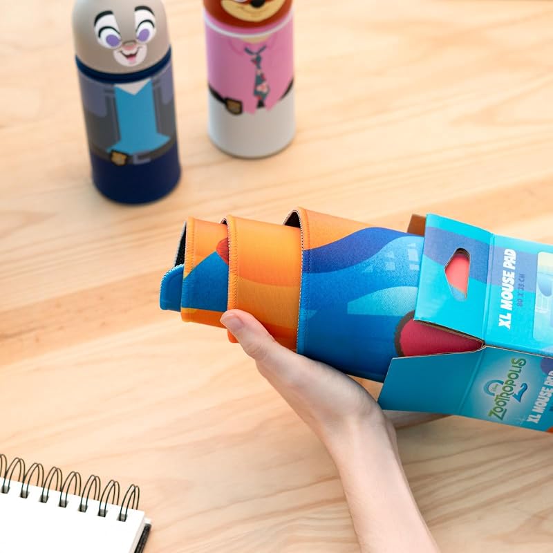 Tapete de Secretária Zootropolis XXL - Protetor de Secretária