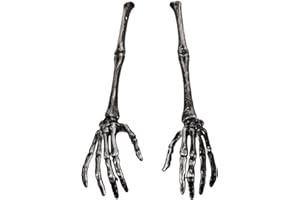4 pcs Creative Halloween Salad Spoons Skull Shape Skeleton Hands Tableware Halloween Party Decor Serving Utensils