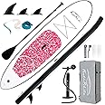 FEATH-R-LITE Inflatable Ultra-Light 10'×30"/10'6"×33" Stand Up Paddle Board for All Skill Levels with Premium SUP Paddleboard Accessories,Non-Slip Comfort Deck for Youth & Adults.