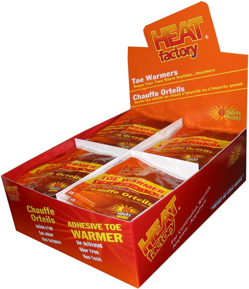 Heat Factory Adhesive Toe and Foot Warmers