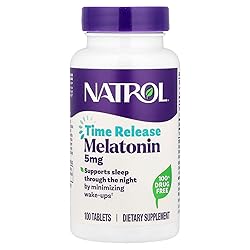 Melatonin 5mg Time Release, 0.32 lb