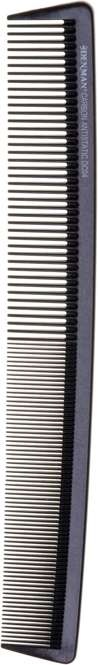 Denman DC04 Carbon Fiber Hair Cutting Comb Anti-Static Professional Styling