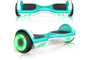 UNI-SUN Hoverboard, 6.5" Two Wheel Hoverboard with Bluetooth and Lights, Hoverboard for Kids Ages 6-12
