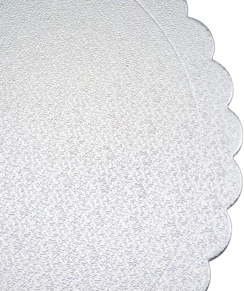 Tebery 30 Pack 10 Inch Silver Cake Boards, Reusable Cake Circles Cake Base Cardboard - Image 4