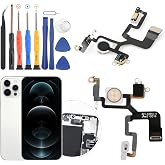 for iPhone 12 Pro Max Flash Light Flex Cable Replacement for iPhone 12 Pro Max A2342 A2410 A2412 A2411 Flashlight Flex Cable Module Connector Assembly Repair Parts