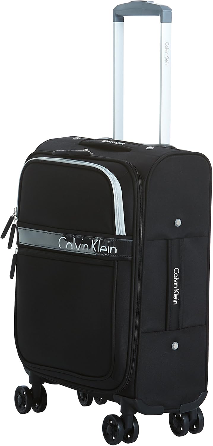 Calvin Klein LC918LS7 Lincoln Square Softside Upright Luggage, Black