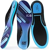 XINIFOOT Carbon Fiber Sport Insoles with Arch Support for Men and Women - Shock Absorbing, Energy Return, Injury Protection | High Performance Insoles for Running, Sneakers