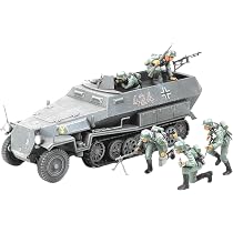 Tamiya Models German Hanomag SdKfz 251/1 Model Kit, Figures