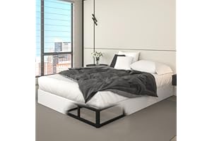 Oykomuc Box Spring Full Size Bed Base 9 Inch High, 3000 LBS Heavy Duty Metal Mattress Foundation with Fabric Cover, Easy Assembly, Quiet Noise Free, Non Slip