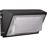 Tesoorda 120W LED Wall Pack Light Dusk to Dawn 5000K 15600LM ETL Listed | AC100-277V Input Outdoor Wall Pack, 750W HPS/HID Equivalent, Waterproof Commercial Security Lighting for Warehouses, Garage