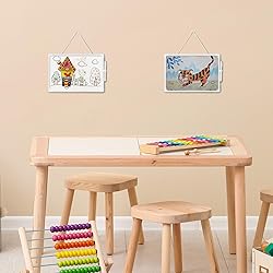 Double Sided Small Dry Erase Board, 11" x 7" Mini